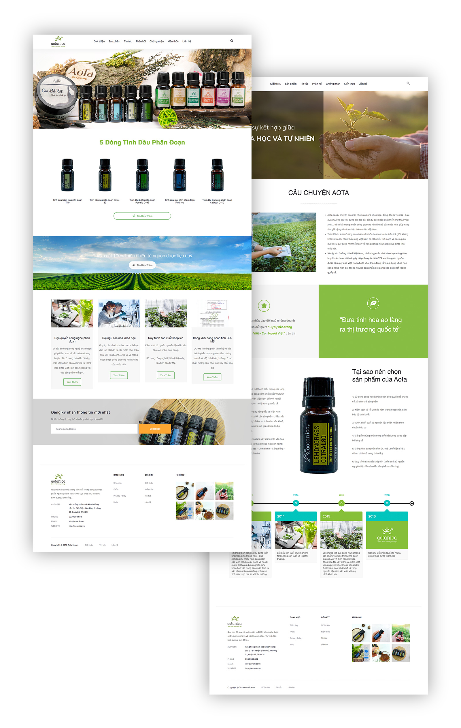 Aotanica 2 ui aota home