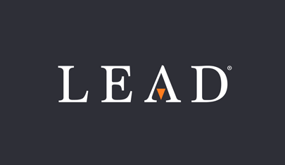 Lead com logotype