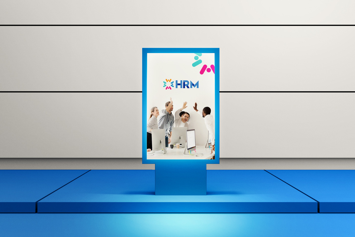 HRM 5 Logo HRM mockup 2