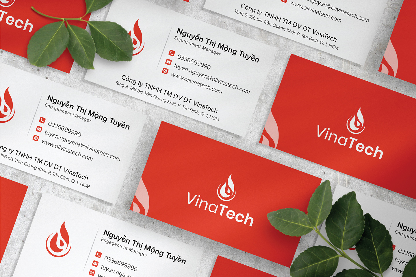 VinaTech 3 Vina tech namecard