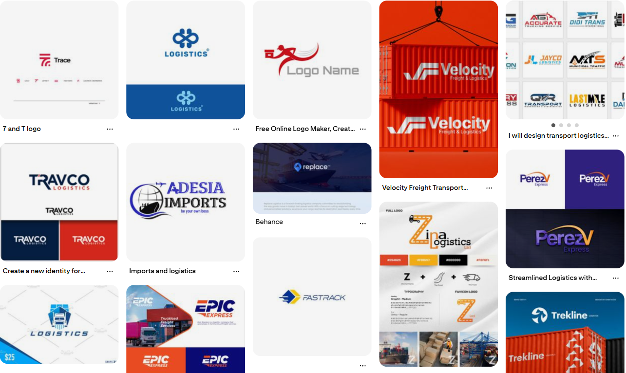 Thiết kế logo công ty Logistics và Top 40+ mẫu logo ngành vận tải Logistics đẹp 3 Untitled