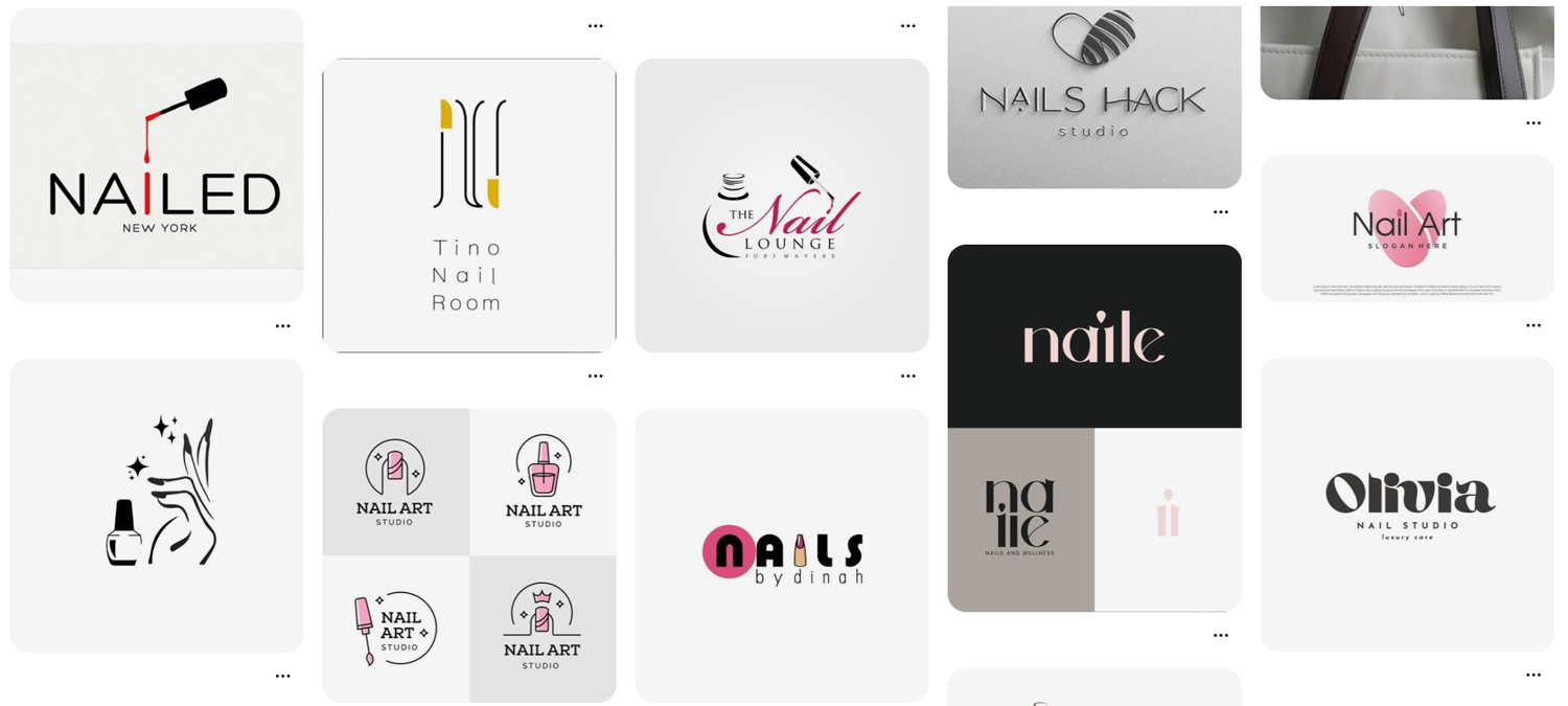 bieu tuong logo nganh nail