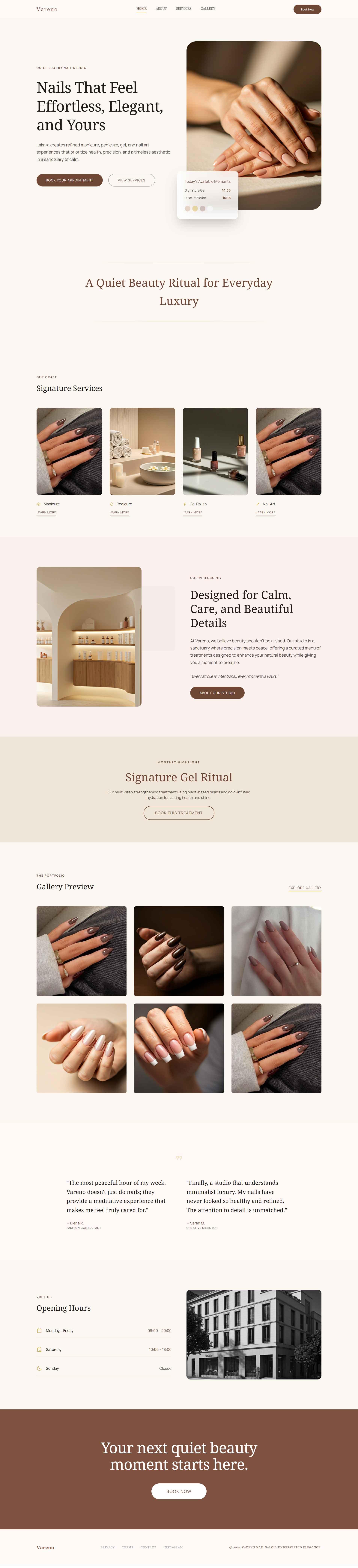 website demo nail 5